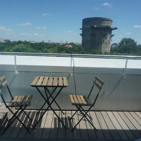 Augartenblick Penthaus 14 - Blick Zum Riesenrad Vienna Esterno foto