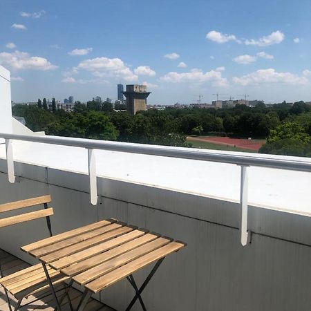 Augartenblick Penthaus 14 - Blick Zum Riesenrad Vienna Esterno foto