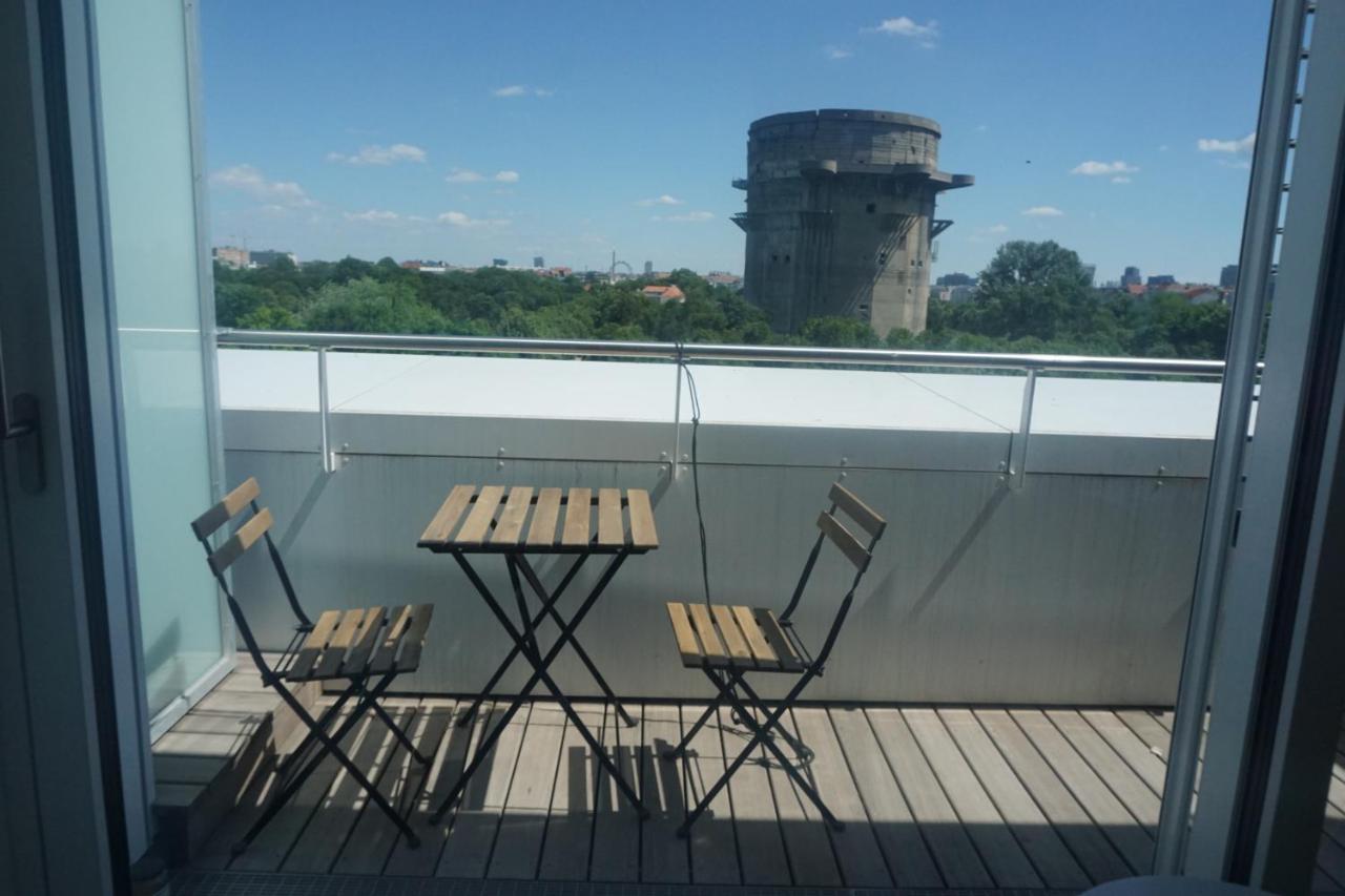 Augartenblick Penthaus 14 - Blick Zum Riesenrad Vienna Esterno foto