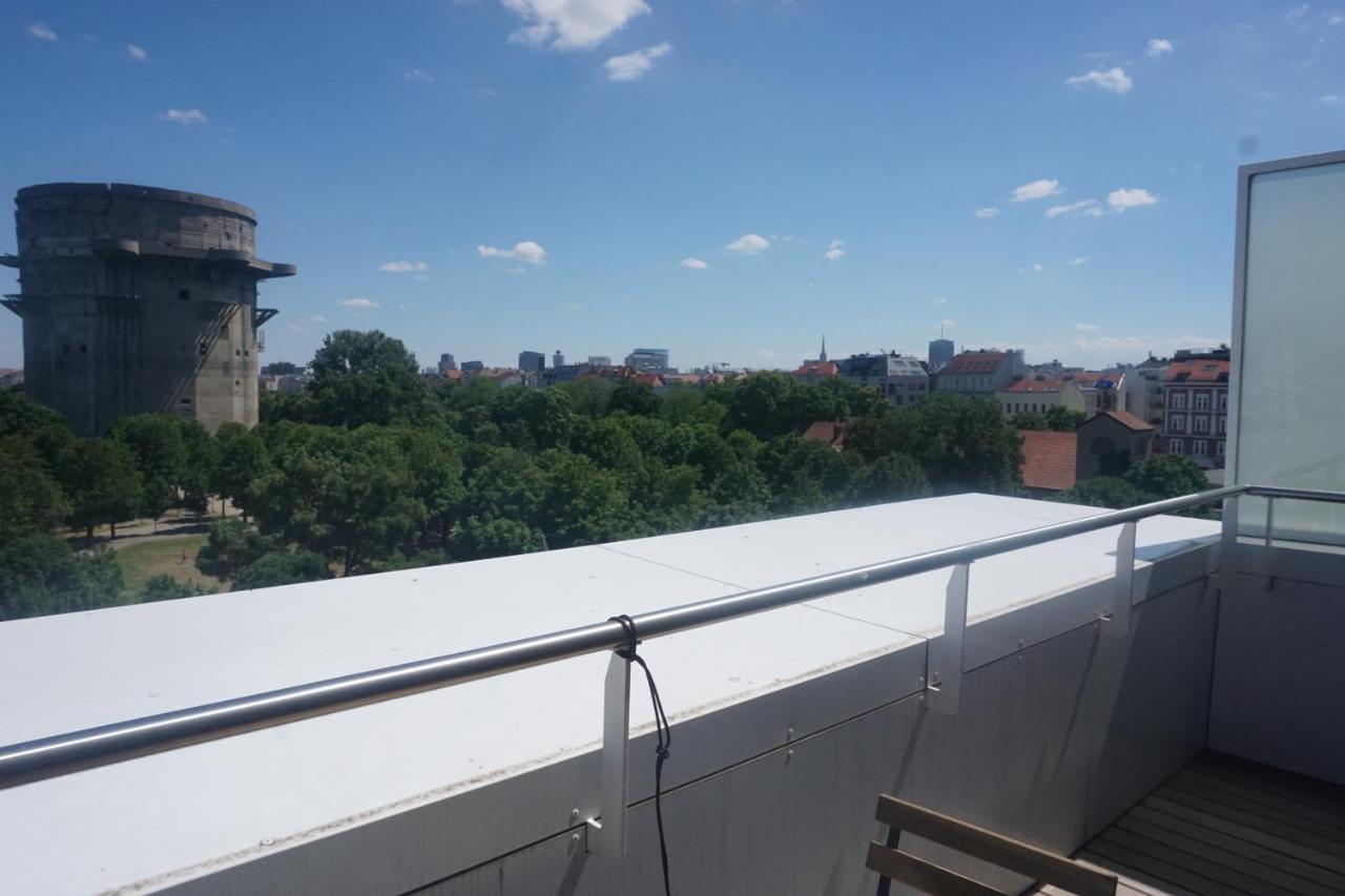 Augartenblick Penthaus 14 - Blick Zum Riesenrad Vienna Esterno foto