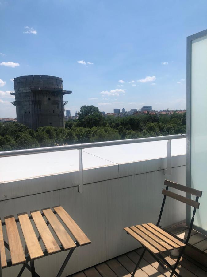 Augartenblick Penthaus 14 - Blick Zum Riesenrad Vienna Esterno foto