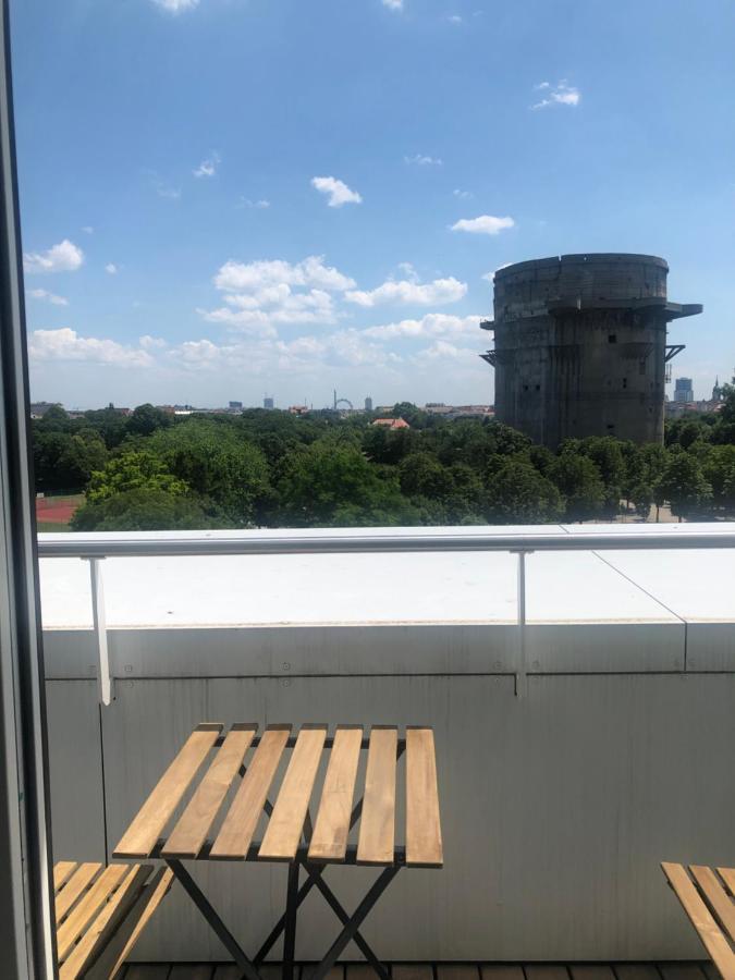 Augartenblick Penthaus 14 - Blick Zum Riesenrad Vienna Esterno foto