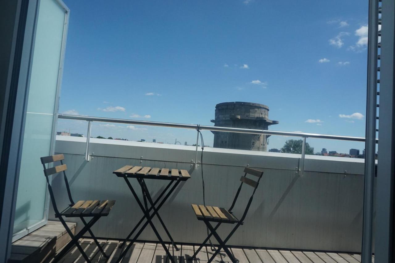 Augartenblick Penthaus 14 - Blick Zum Riesenrad Vienna Esterno foto