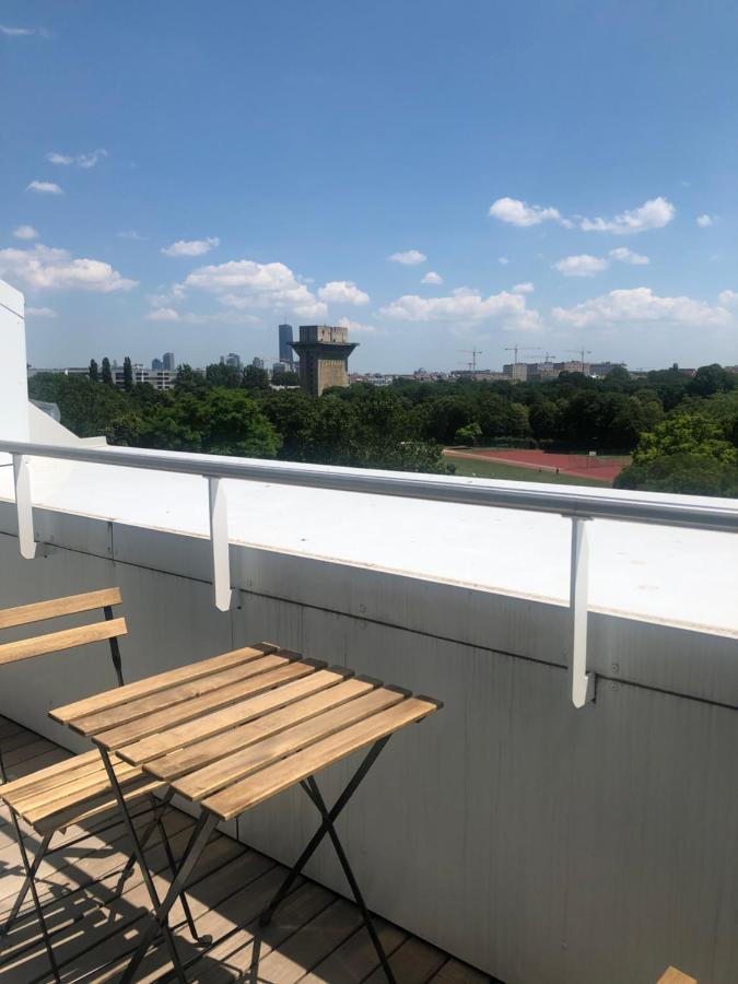 Augartenblick Penthaus 14 - Blick Zum Riesenrad Vienna Esterno foto
