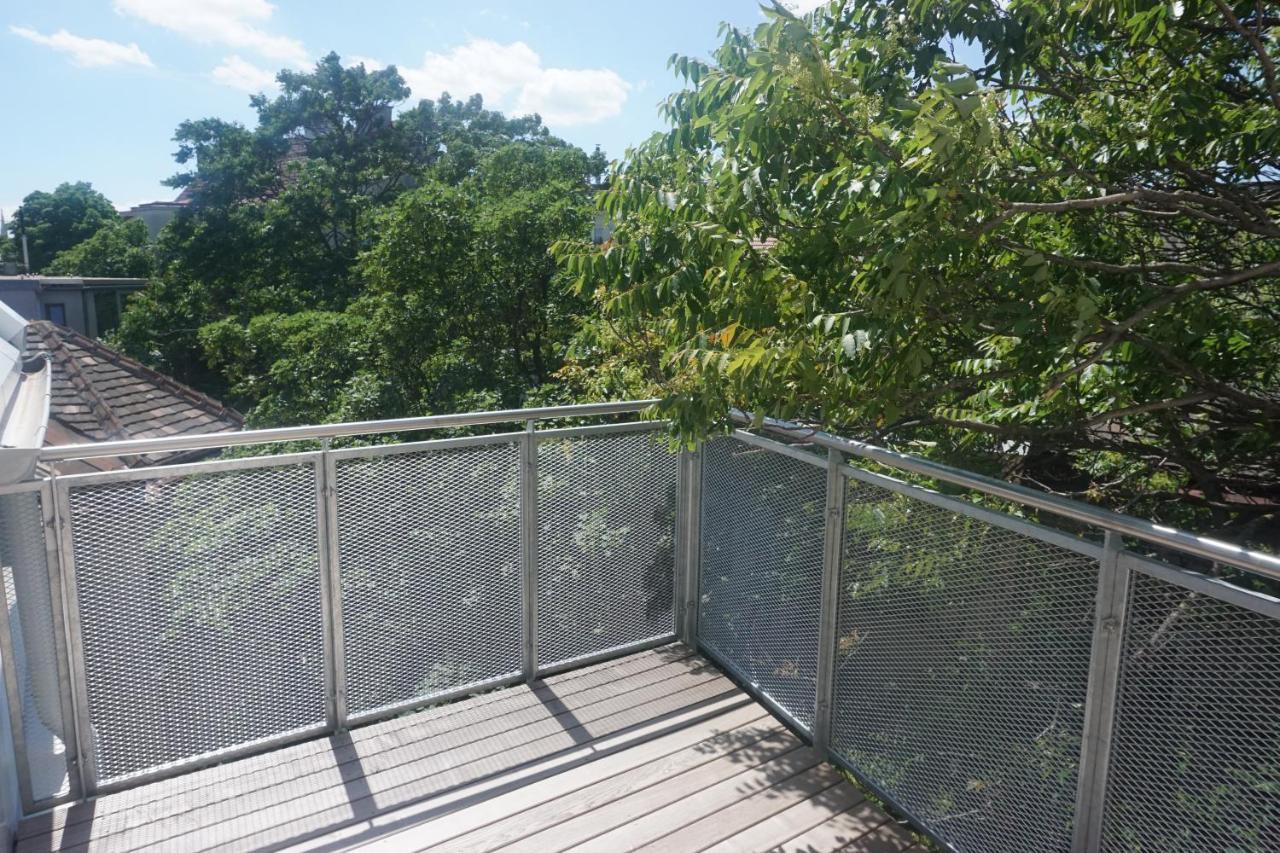 Augartenblick Penthaus 14 - Blick Zum Riesenrad Vienna Esterno foto